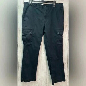 Amazon Essentials work pants size 34X28 Dark Blue/ Navy /Cotton